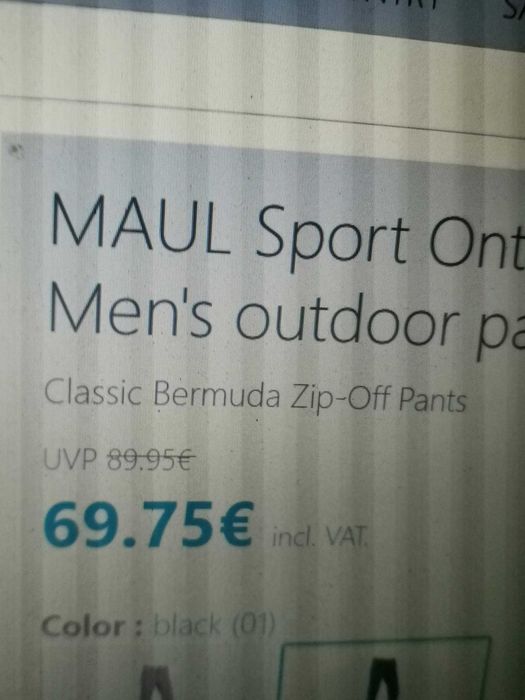 MAUL Ontario 2, мъжки аутдор панталон, Л, НОВ