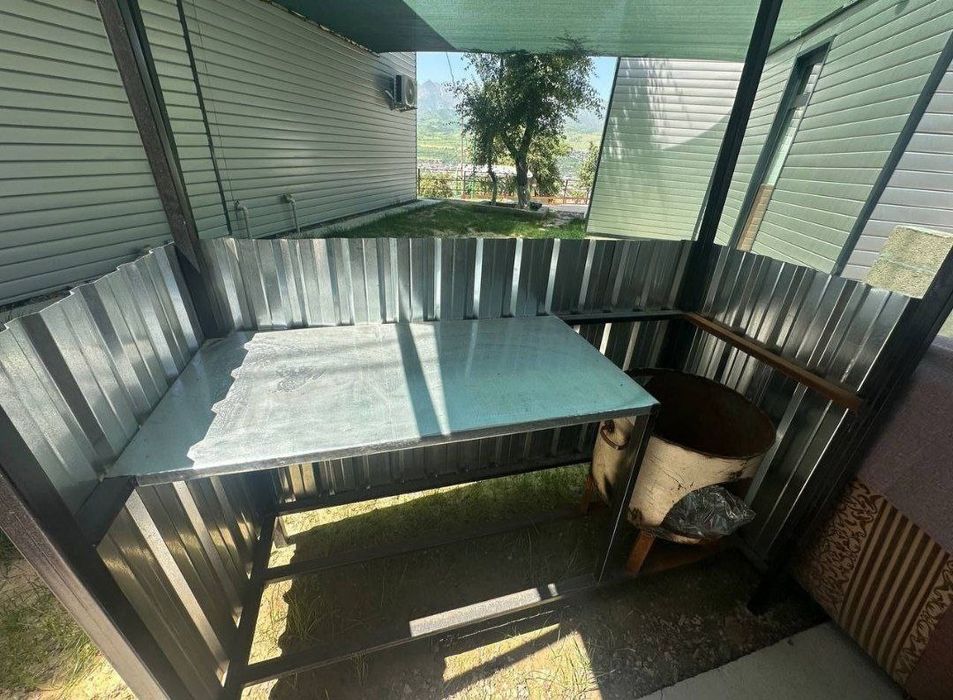 Navez oʻchogʻi bilan tayyor komplekt, ovqat, shashlik pishirish uchun