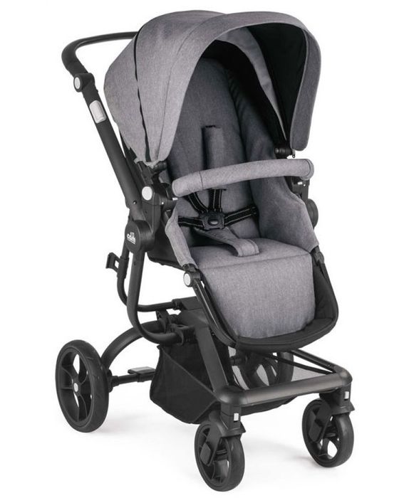 Бебешка количка 3 в 1 Cam Taski сива лятна зимна кош за кола