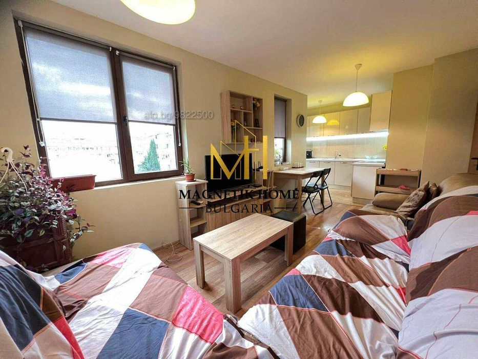 Дава се под наем Двустаен апартамент в Бургас, Възраждане - 60 кв.м за 408 € - Снимка #1