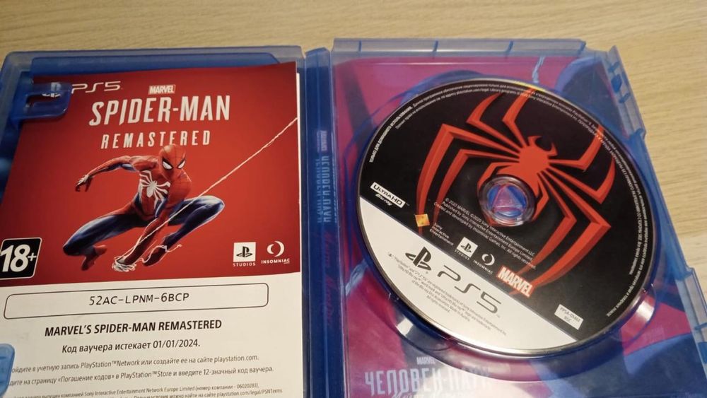 Человек паук Маилз Моралез PS5