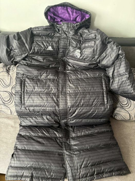 ADIDAS Official Real Madrid Long Down Jacket