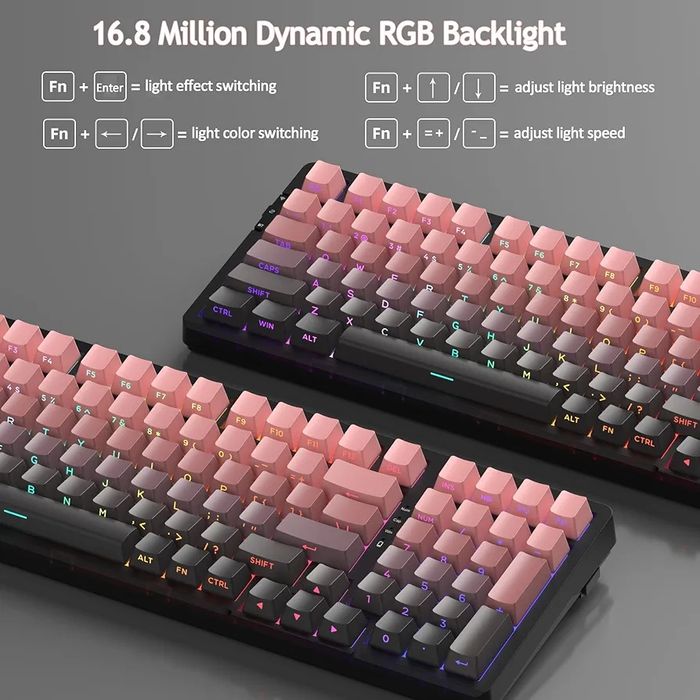 Безжична геймърска клавиатура MageGee LIGHT100