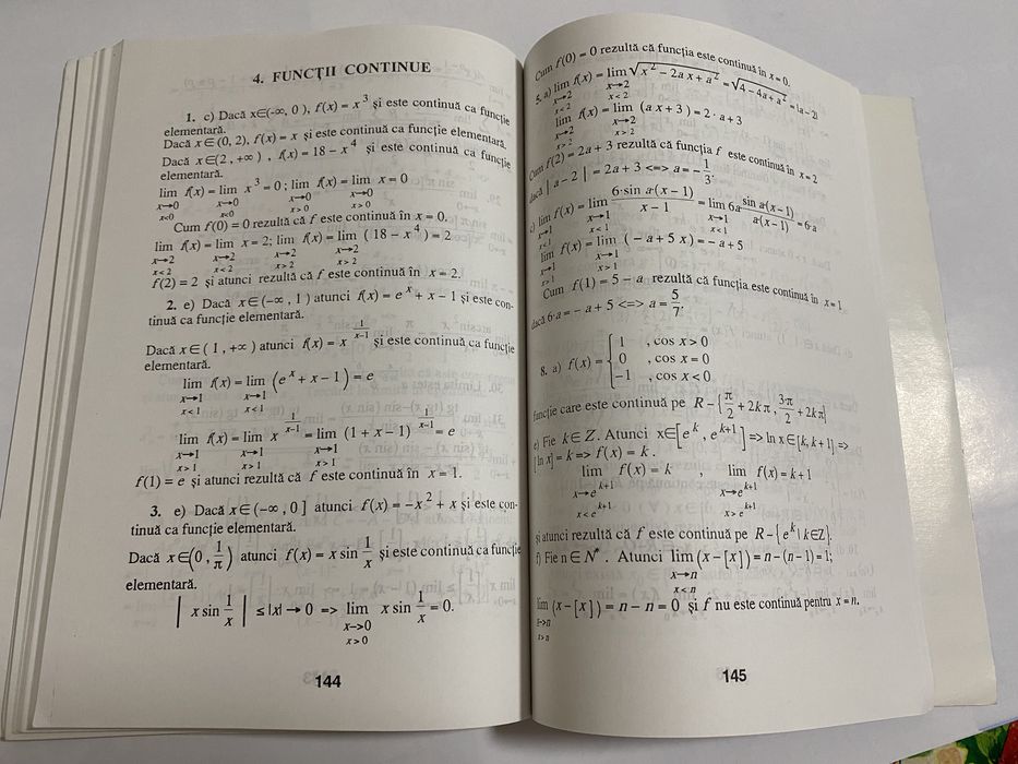 Schneider- Culegere de probleme de analiză matematică cls. 11-12.