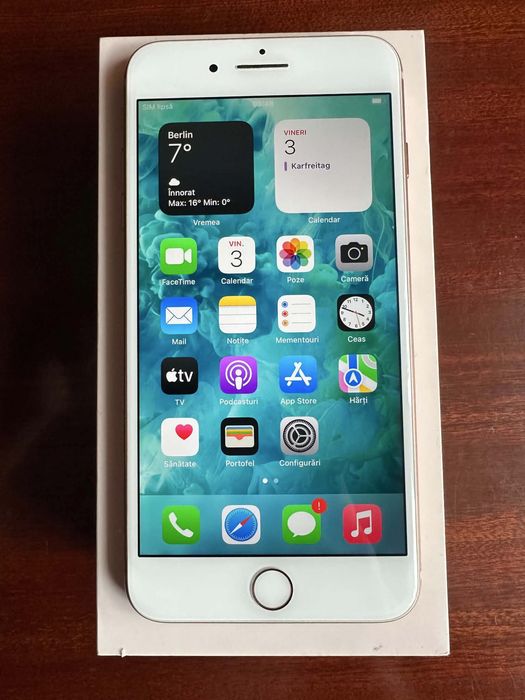 Vând iPhone 8 Plus, 64GB, în stare bună