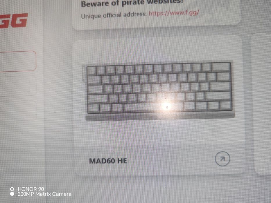 клавиатура mad 60he