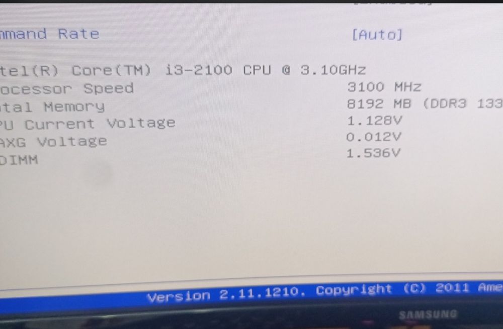 i3 2100 рабочий в хорошем состоянии