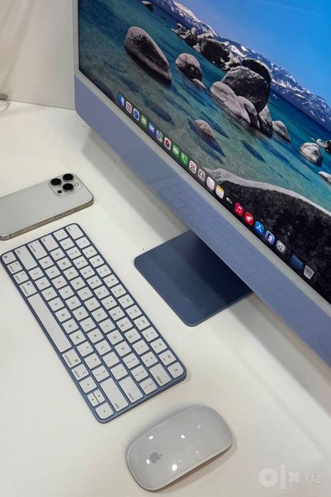 б/у  iMac 24" 4,5К m1/ 8Gb / 256Gb Blue