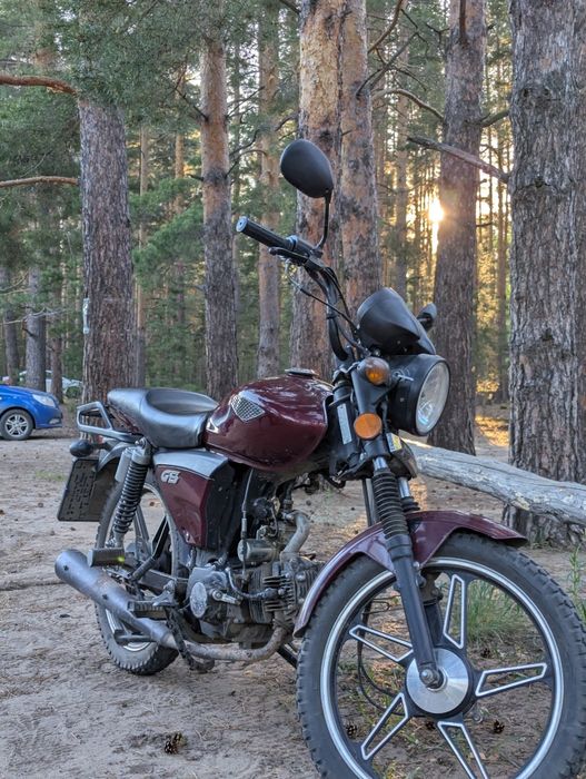 мопед, мотоцикл альфа 125куб