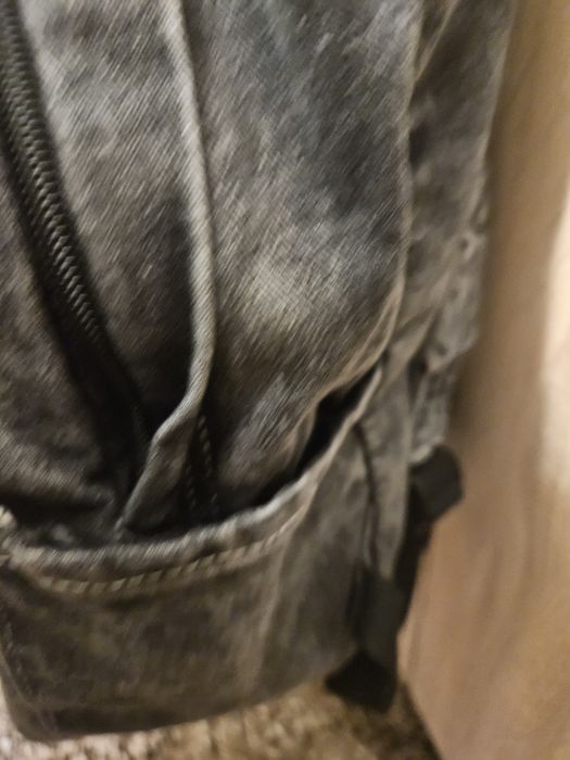 Rucsac Denim gri prespalat