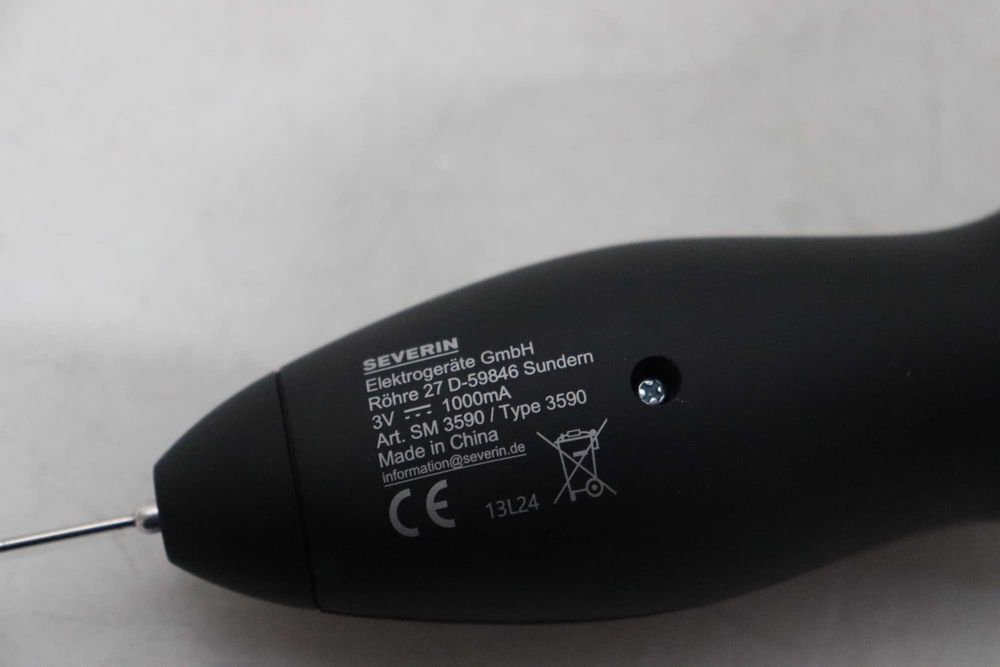 Severin SM3590 Разпенител за мляко с батерии, миксер за фрапе