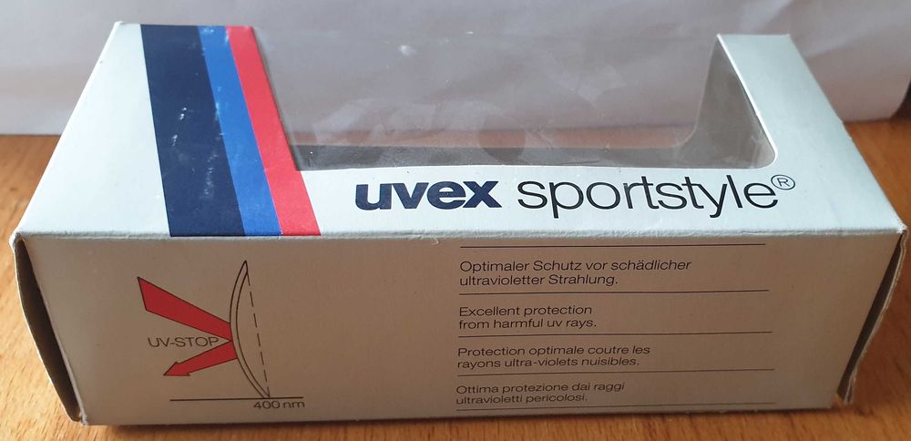 Използвани Панорамни слънчеви очила UVEX SNOSUN - Черни