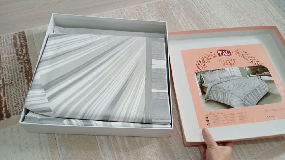 Комплект 2х-спальное постельное бельё турецкий