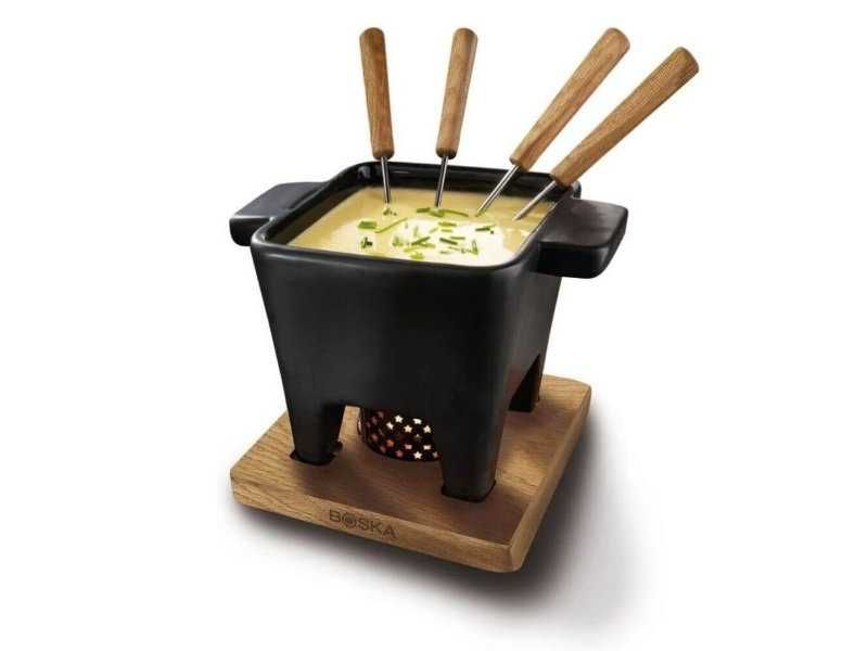 Фондю Комплект Boska Tapas Fondue Set Nero L, 600 мл