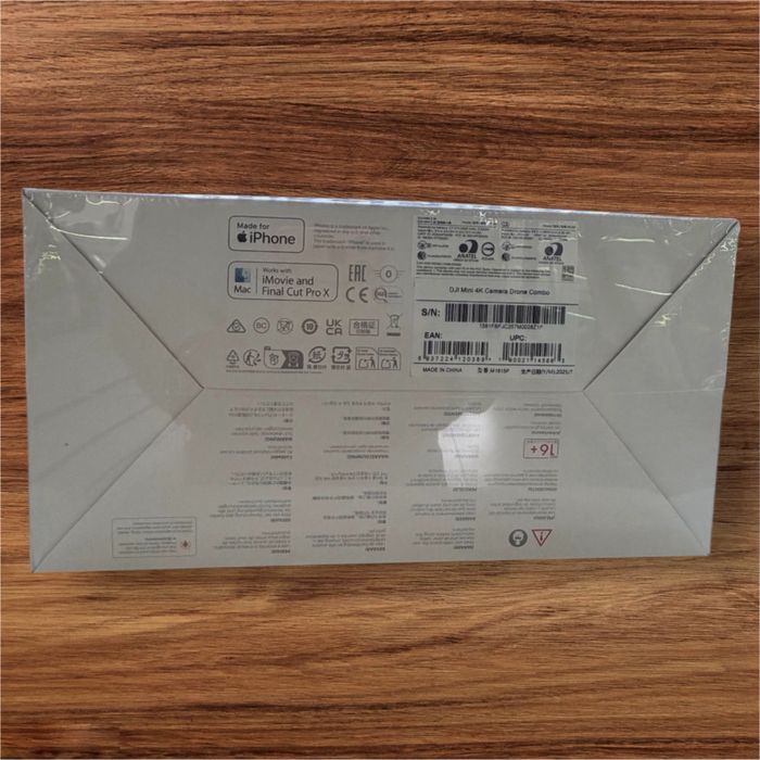 Drona dji mini 4k sigilata camera drone combo 2 baterii + husa