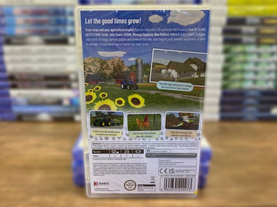 Новый Farming Simulator 23 Nintendo Switch Edition/ Симулятор Фермы