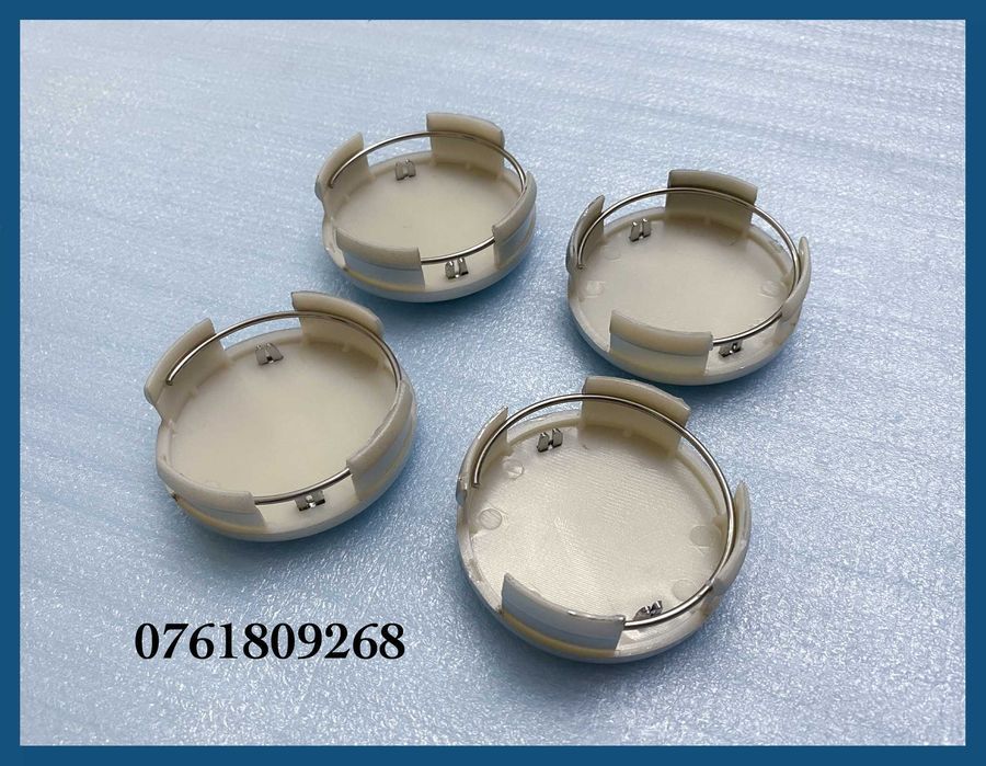 Set 4 capace gri 62mm jante aliaj Toyota