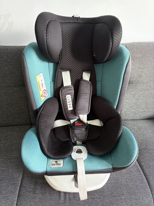 Столче за кола Lorelli - Lusso SPS Isofix, 0-36 kg., синьо