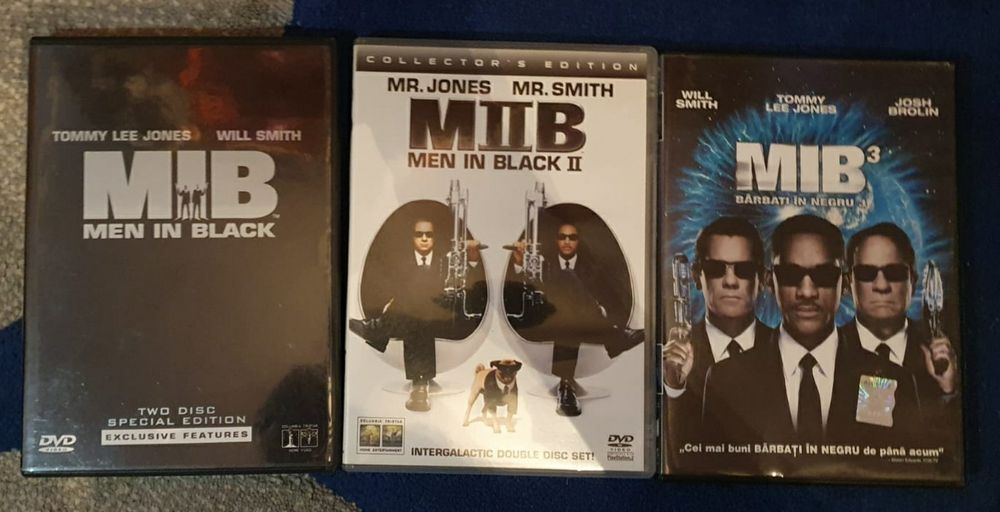 Trilogia Men in Black dvd