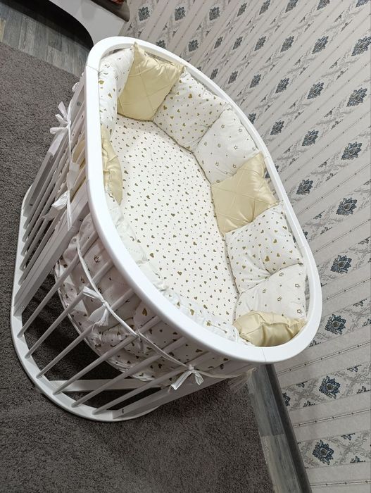 Детская кроватка-трансформер, люлька