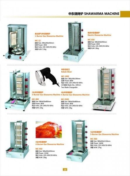 Донер аппарат Shaurma apparat. Шаурма