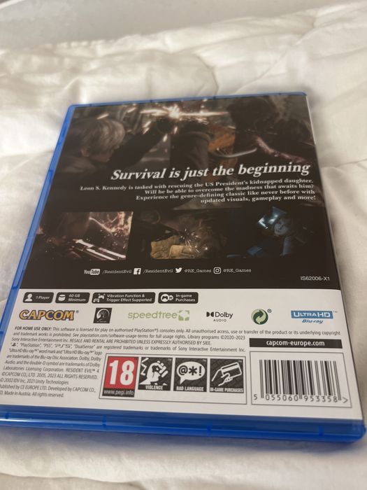 Продам игру resident evil 4 remake