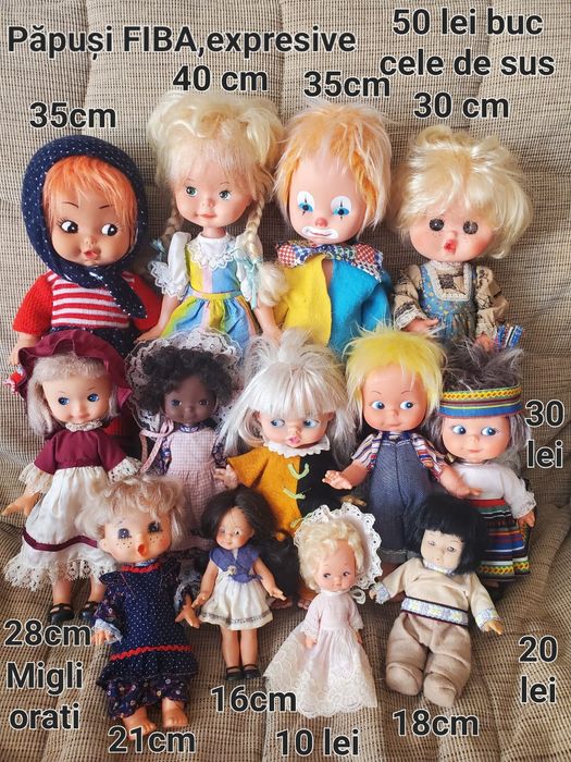 Păpuși haioase,expresive