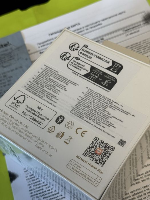 ЗАПЕЧАТАН 41mm Huawei watch GT 6 Yettel Гаранция 2028 gt6 Purple