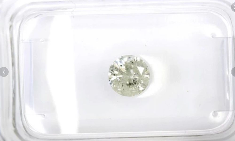 Diamant natural 0.51 ct Round Brilliant cu certificat AIG