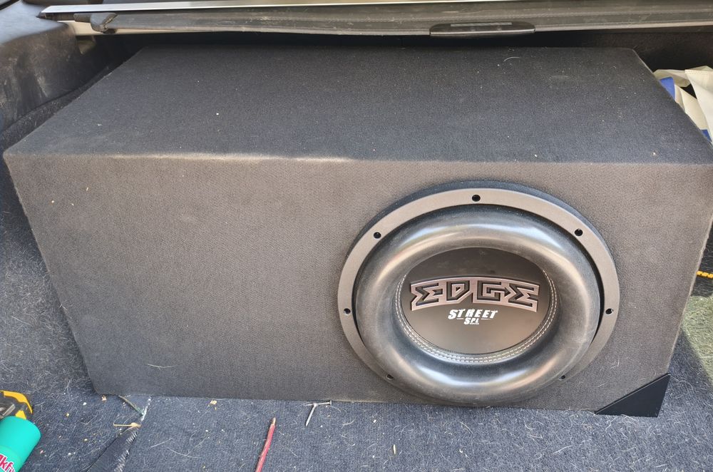 Субуфер с бас бокс/каса  Edge street spl 12 инча 1500 рмс