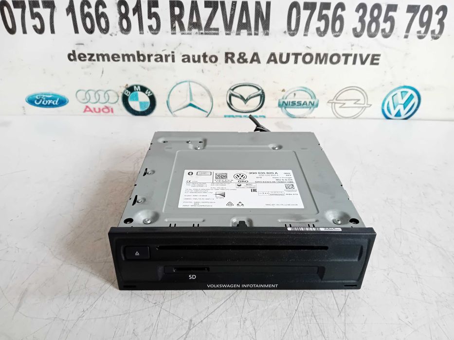 Unitate Navigatie Multimedia Vw Passat B8 Golf 7 Cod 3Q0035820A