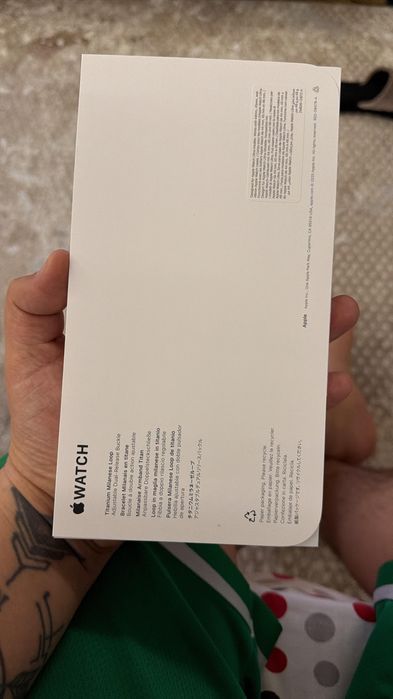 Apple watch 3 titanium
