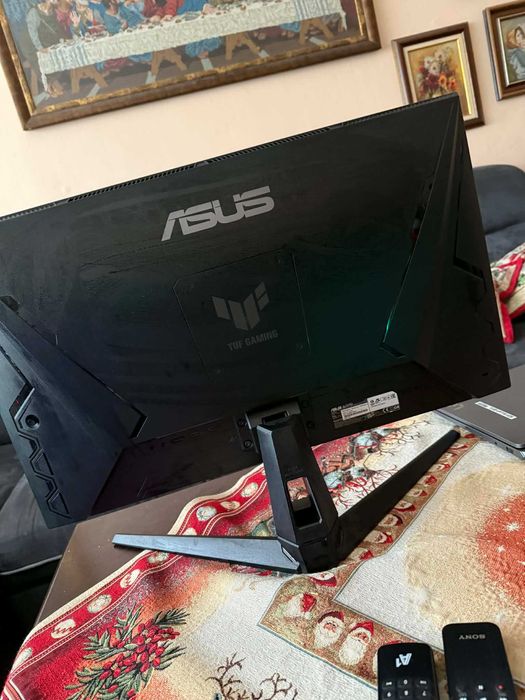 Геймърски монитор ASUS TUF Gaming 27",  WQHD (2560 x 1440), 170Hz