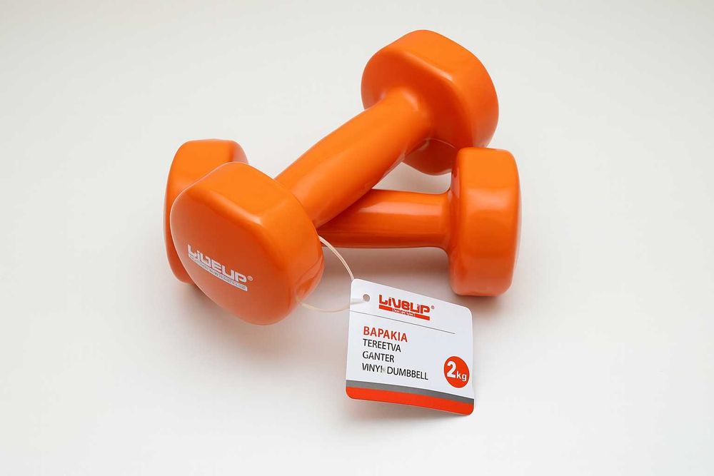 Гирички / Тежести / Дъмбели - 2х2кг. LiveUp Sports