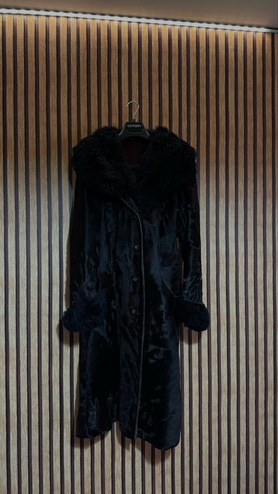 Palton blană naturală de nurcă, custom made, lux