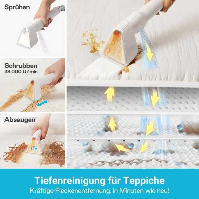 Aspirator cu spălare canapele & covoare Livatro - NOU