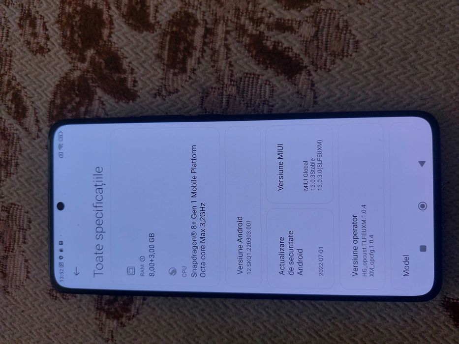xiaomi 12T pro 400 lei