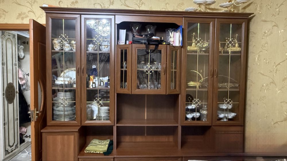 Горка Стенка Насыщенный Орех