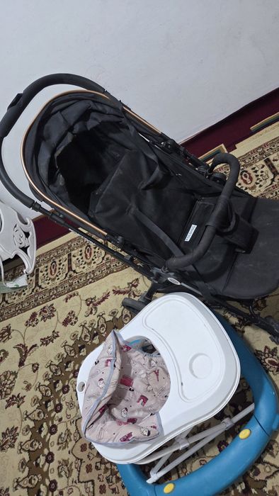 Коляска и ходунок бирге