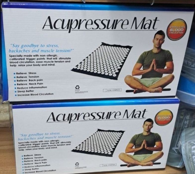 Массажный коврик аппликатор с чехлом