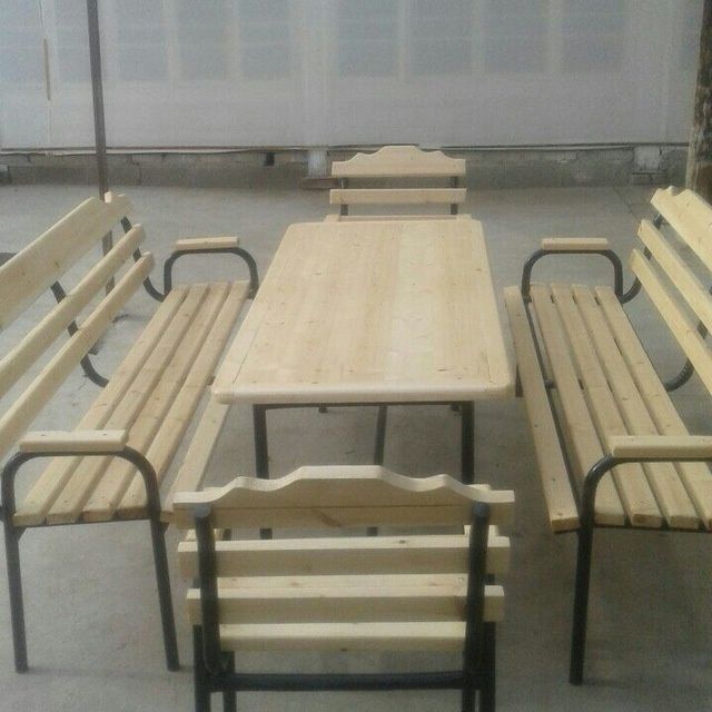 Yog'och Stol stul kamplekt