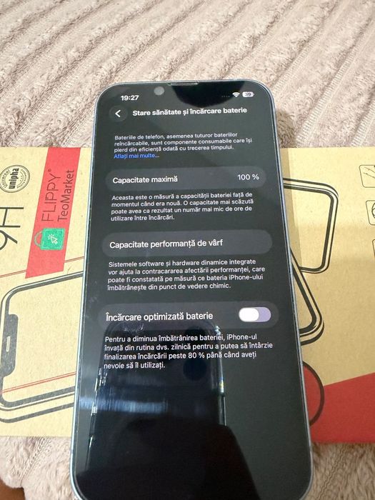 Iphone 14 100% baterie