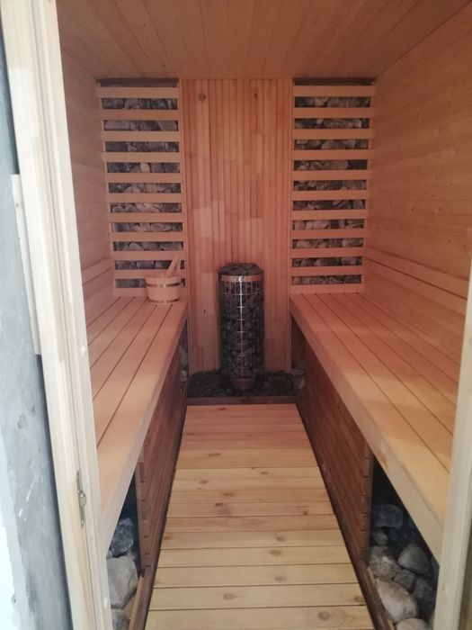 Sauna uscata combinata cu salina