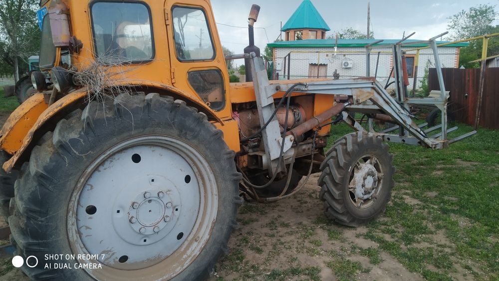 Трактор Т-40 АП с Куном
