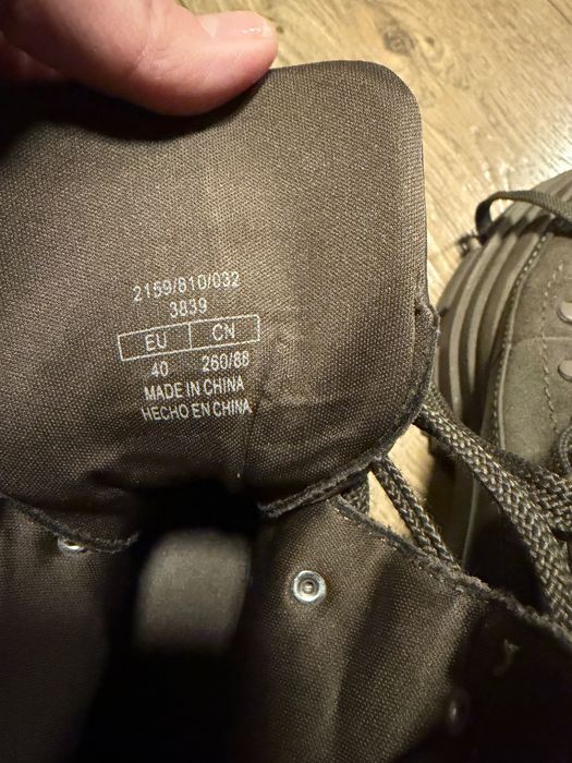 Ghete Zara, kaki, mărimea 40
