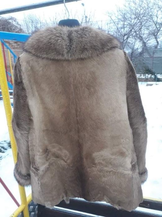 Haina de blană naturală