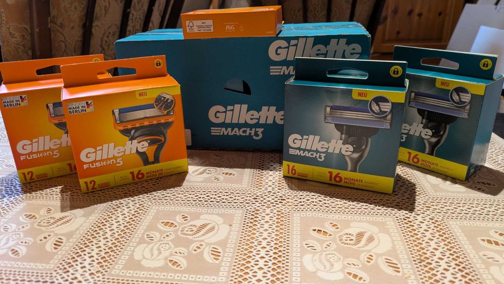 Продавам ножчета за бръснене Gillette