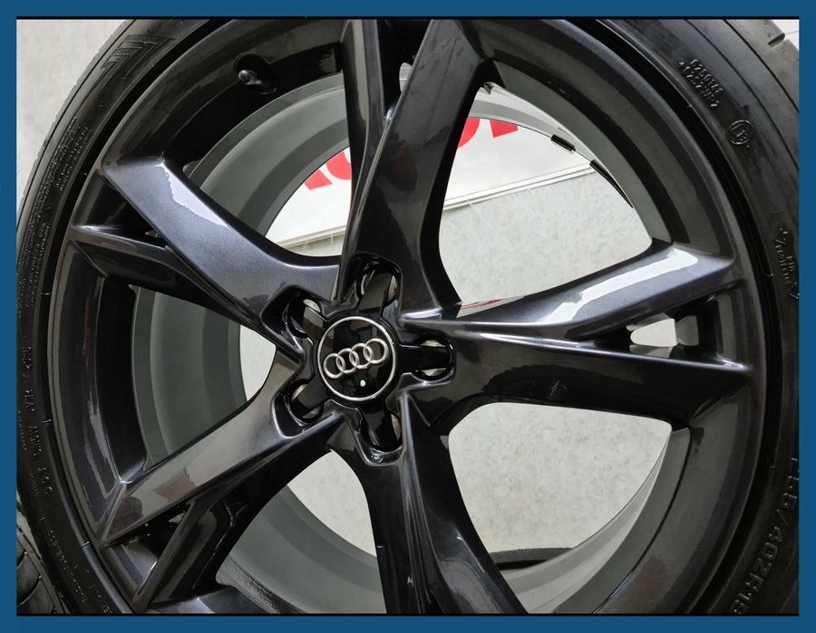 Set 4 capace 135mm 4F0601165N jante aliaj Audi A3 A4 A5 A6 A7 A8