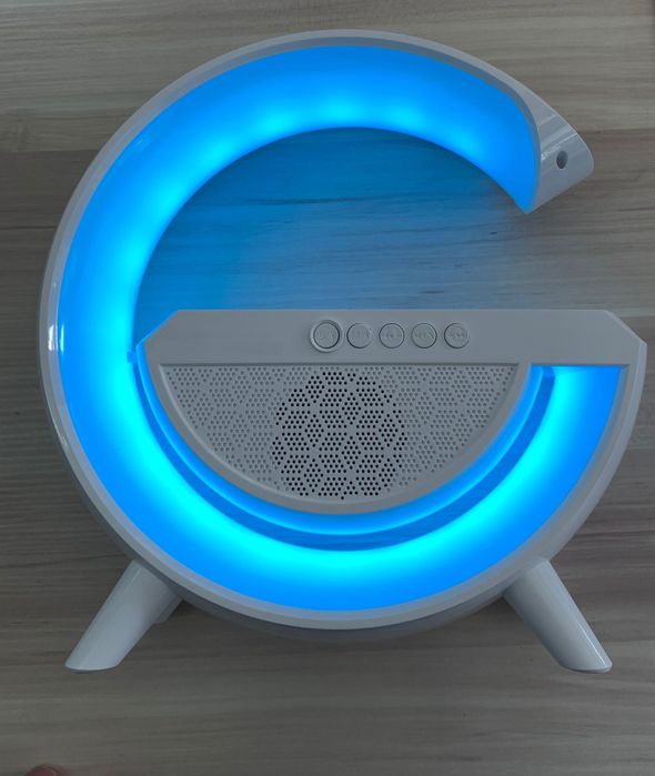 Bluetooth Led колонка с безжично зареждане на телефон