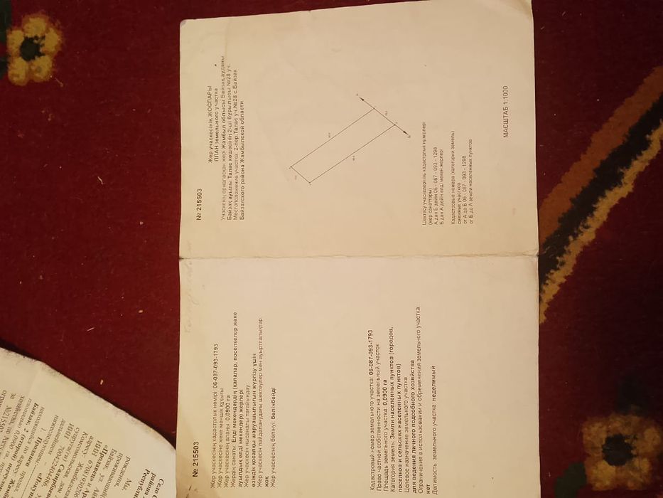 Жер сатылады 9 соток